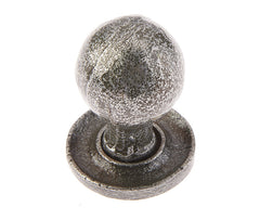 Round Cupboard Knobs 27x39mm Pewter - Valley Forge Range