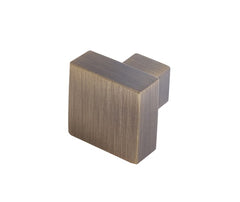 Trafalgar Square Cupboard Knobs Antique Brass - Burlington Range
