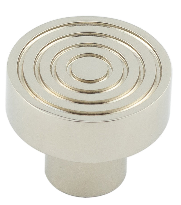 Murray Cupboard Knobs 30mm   Polished Nickel - Hoxton Range