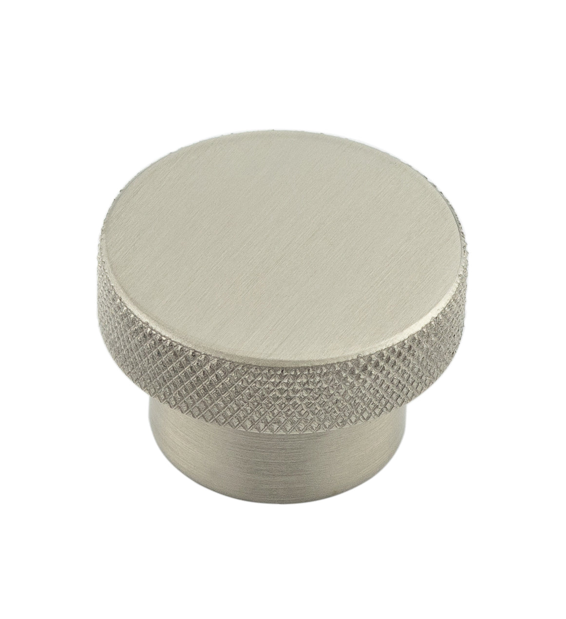 Wenlock Cupboard Knobs 40mm  Satin Nickel - Hoxton Range
