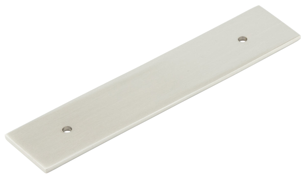 Hoxton Fanshaw Backplates for Cabinet Handles 140x30mm  Satin Nickel - Hoxton Range