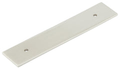 Hoxton Fanshaw Backplates for Cabinet Handles 140x30mm  Satin Nickel - Hoxton Range