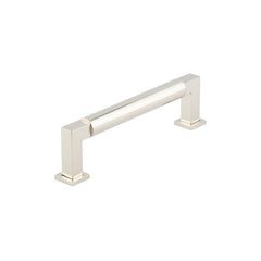 Burlington Westminster Round Cabinet Handles 128mm   Polished Nickel - Burlington Range