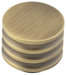 Sturt Cupboard Knobs 30mm Antique Brass - Hoxton Range