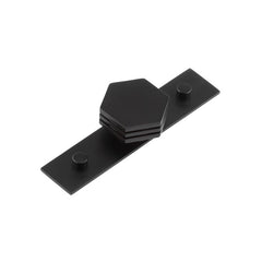 Nile Cupboard Knobs 40mm Plain Matt  Black - Hoxton Kits