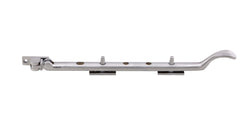 Victorian Casement Stay 270mm Satin Chrome