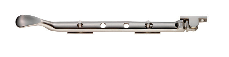 Victorian Casement Stay 270mm Satin Nickel